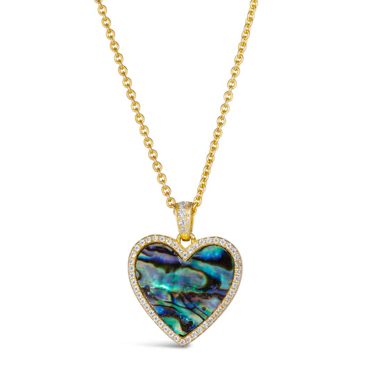 House of Cards 03 Black Mother of Pearl Necklace - Anna Zuckerman Luxury Necklaces