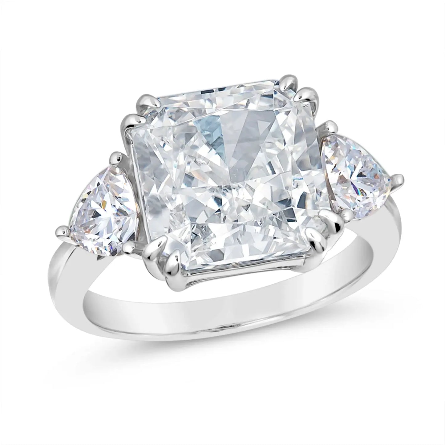 Allura 3 Stone Diamond Crystalline Ring - Anna Zuckerman Rings