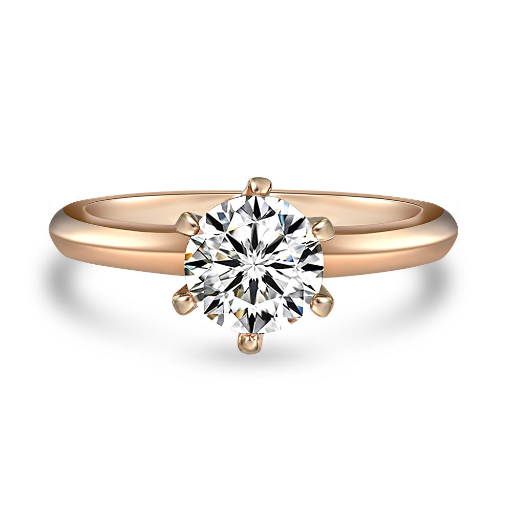8 Prong Round/Oval Solitaire Engagement Ring Setting – deBebians