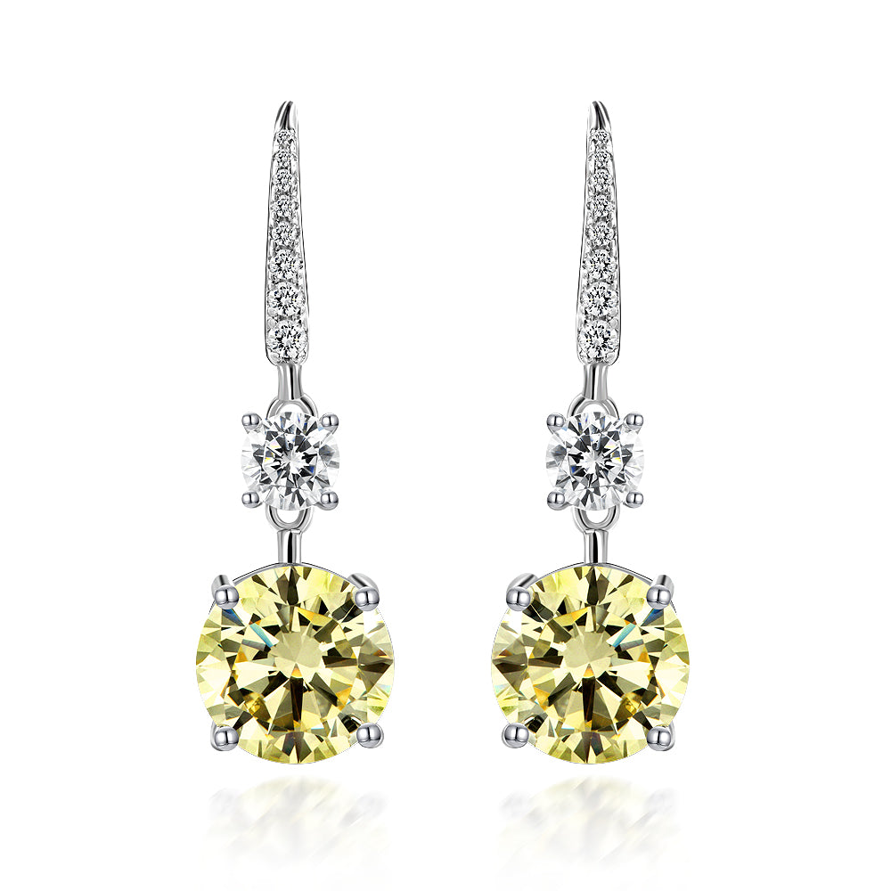 Cha Cha 3 Carat Diamond Crystalline Earrings