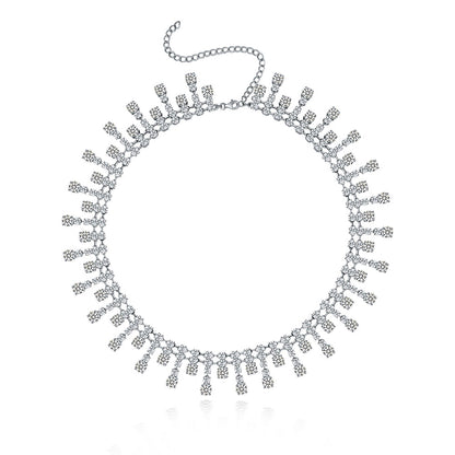 Anastasia 15 Diamond White Necklace - Anna Zuckerman Luxury Necklaces