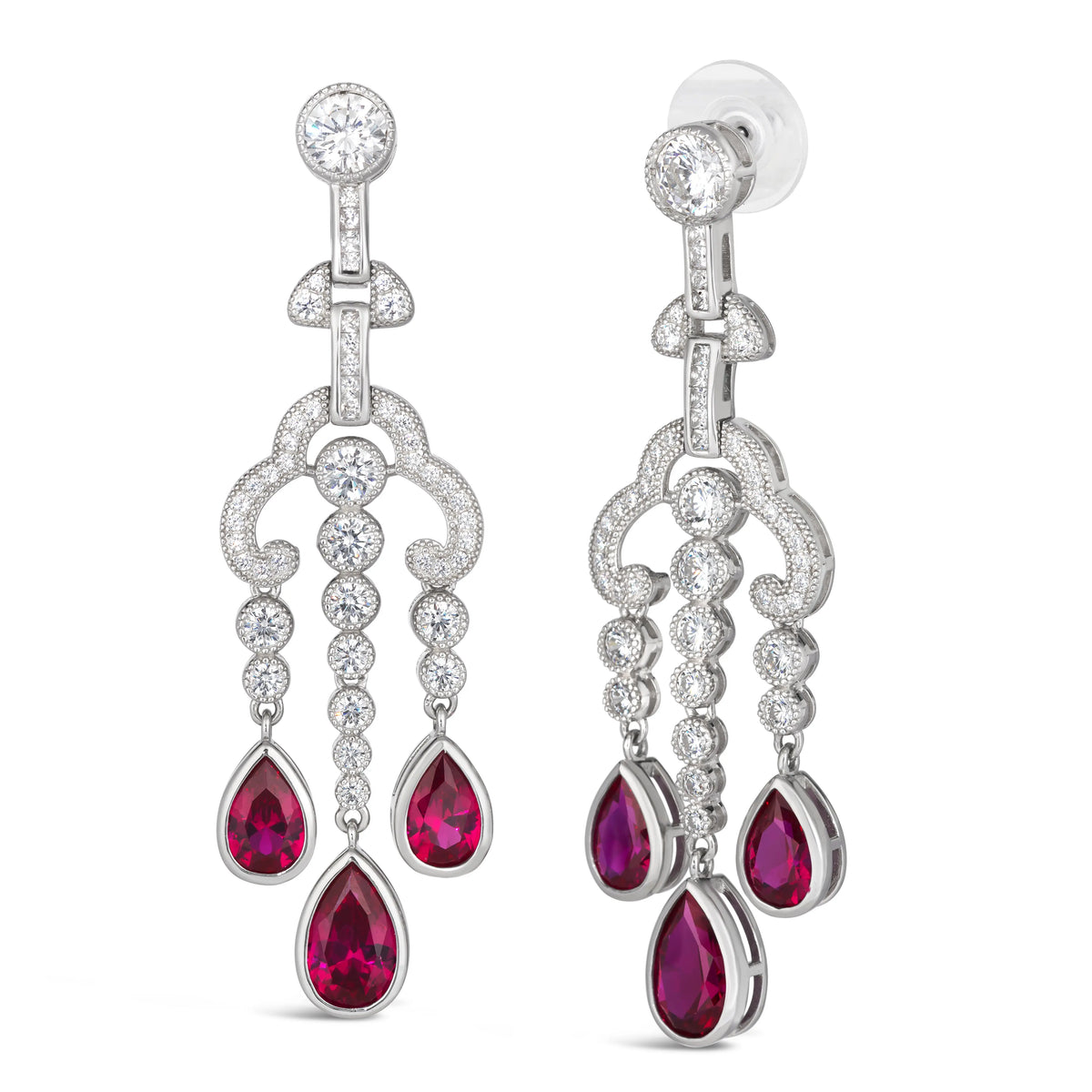 Elizabeth 46 Earrings - Anna Zuckerman Luxury Earrings