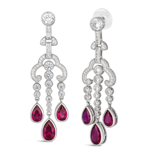 Elizabeth 46 Earrings - Anna Zuckerman Luxury Earrings