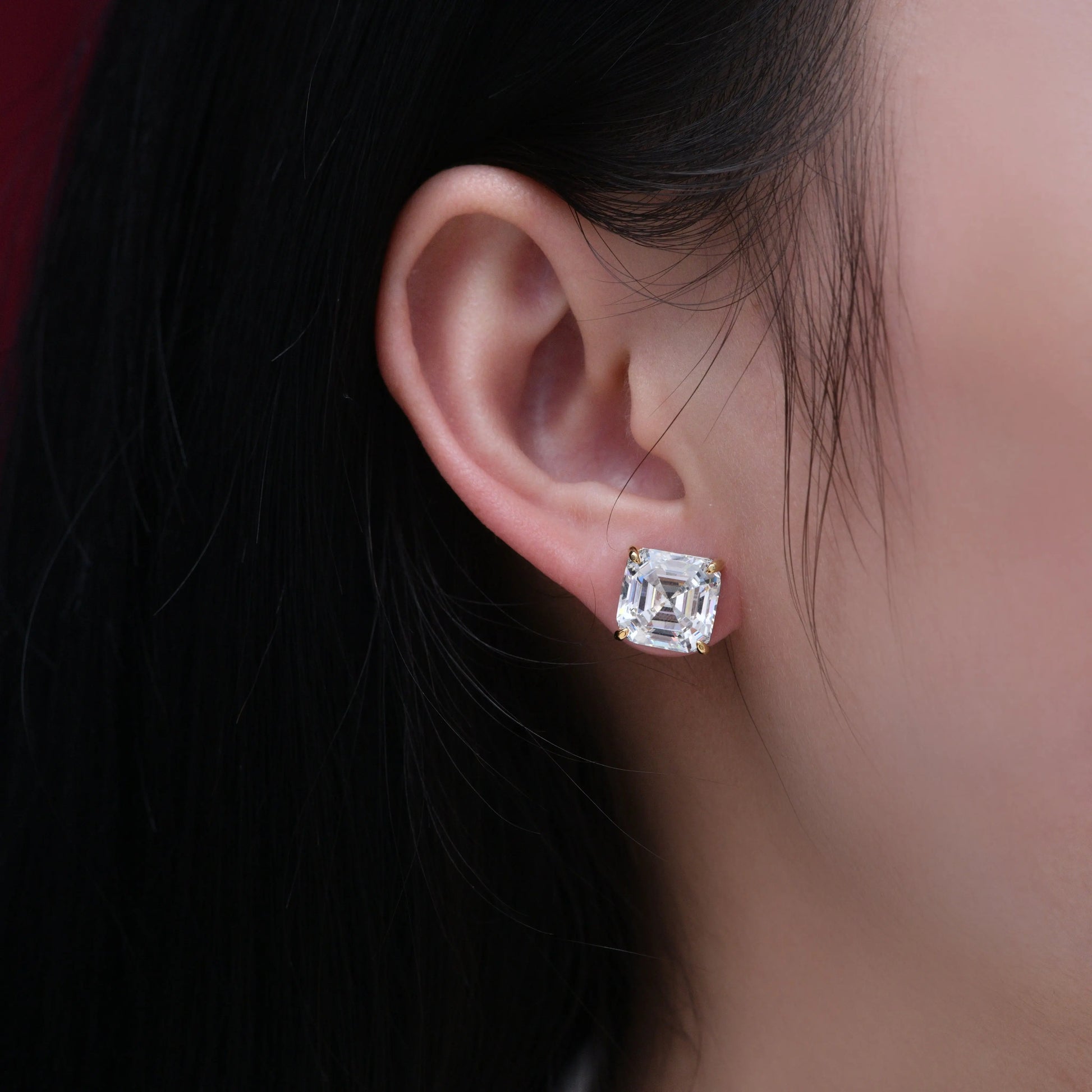 Arabella 13 Diamond White Earrings - Anna Zuckerman Luxury Earrings