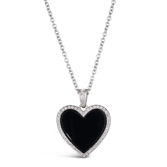 House of Cards 03 Onyx Necklace - Anna Zuckerman Luxury Necklaces