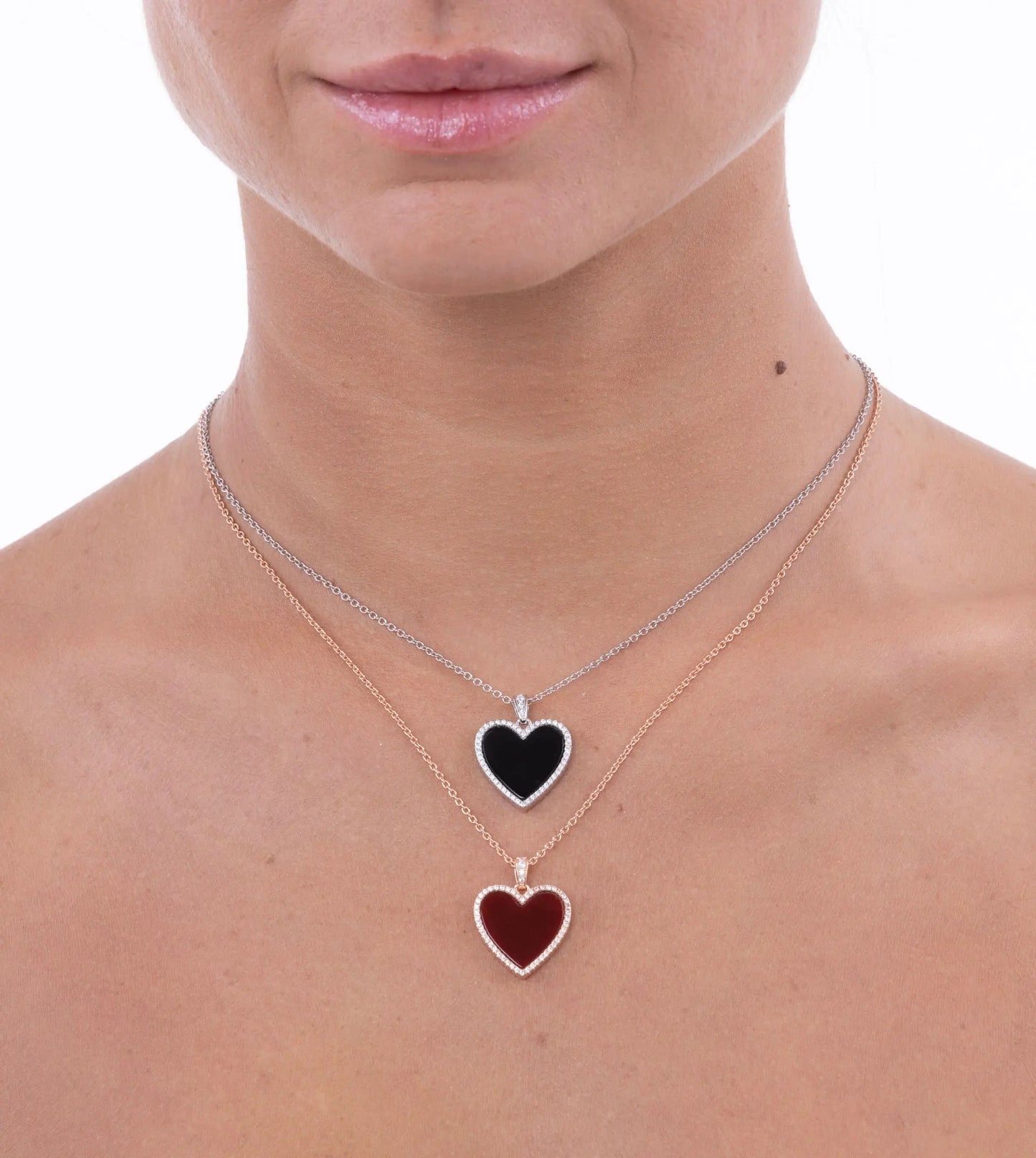 House of Cards 03 Onyx Necklace - Anna Zuckerman Luxury Necklaces