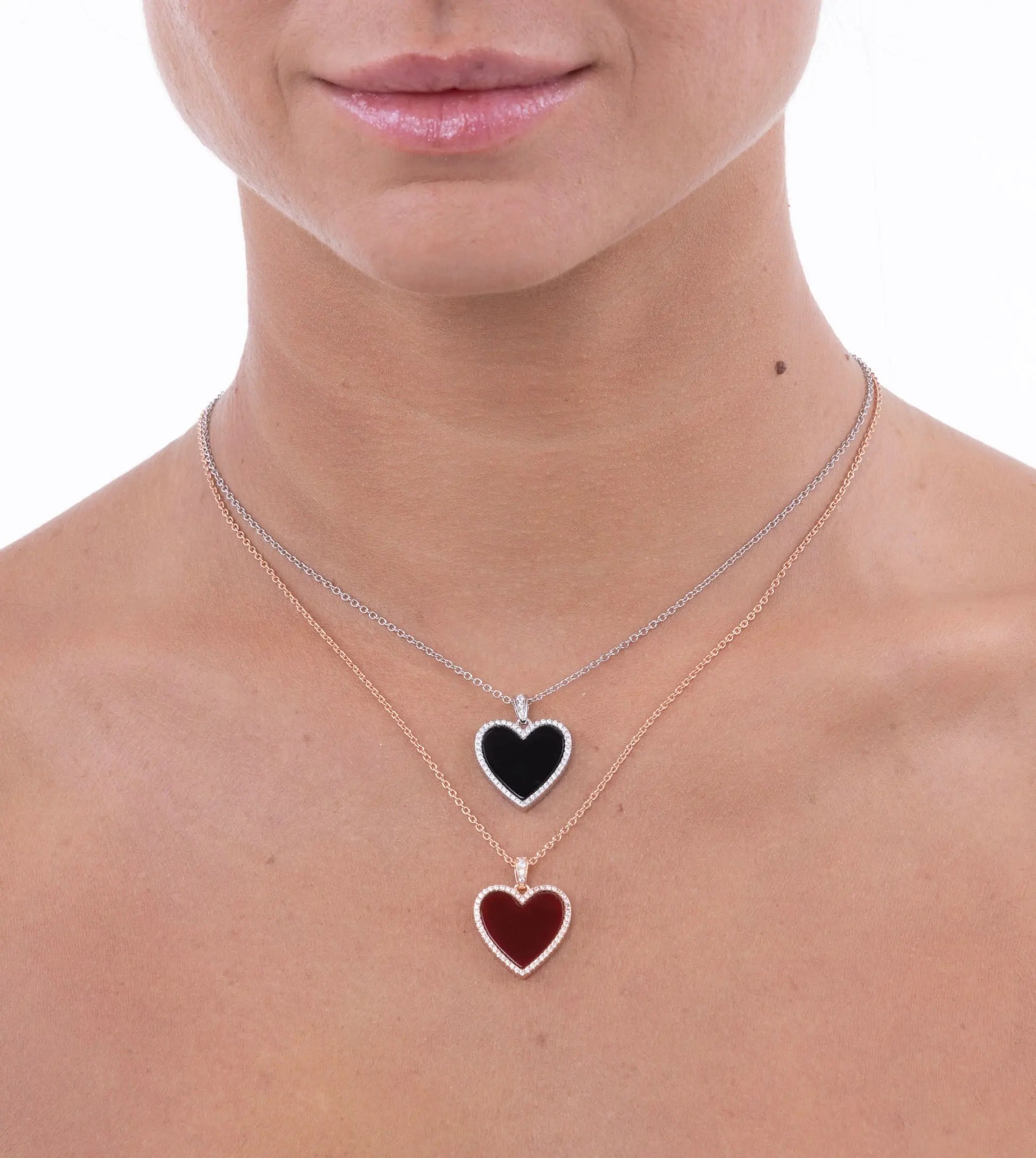 House of Cards 03 Onyx Necklace - Anna Zuckerman Luxury Necklaces