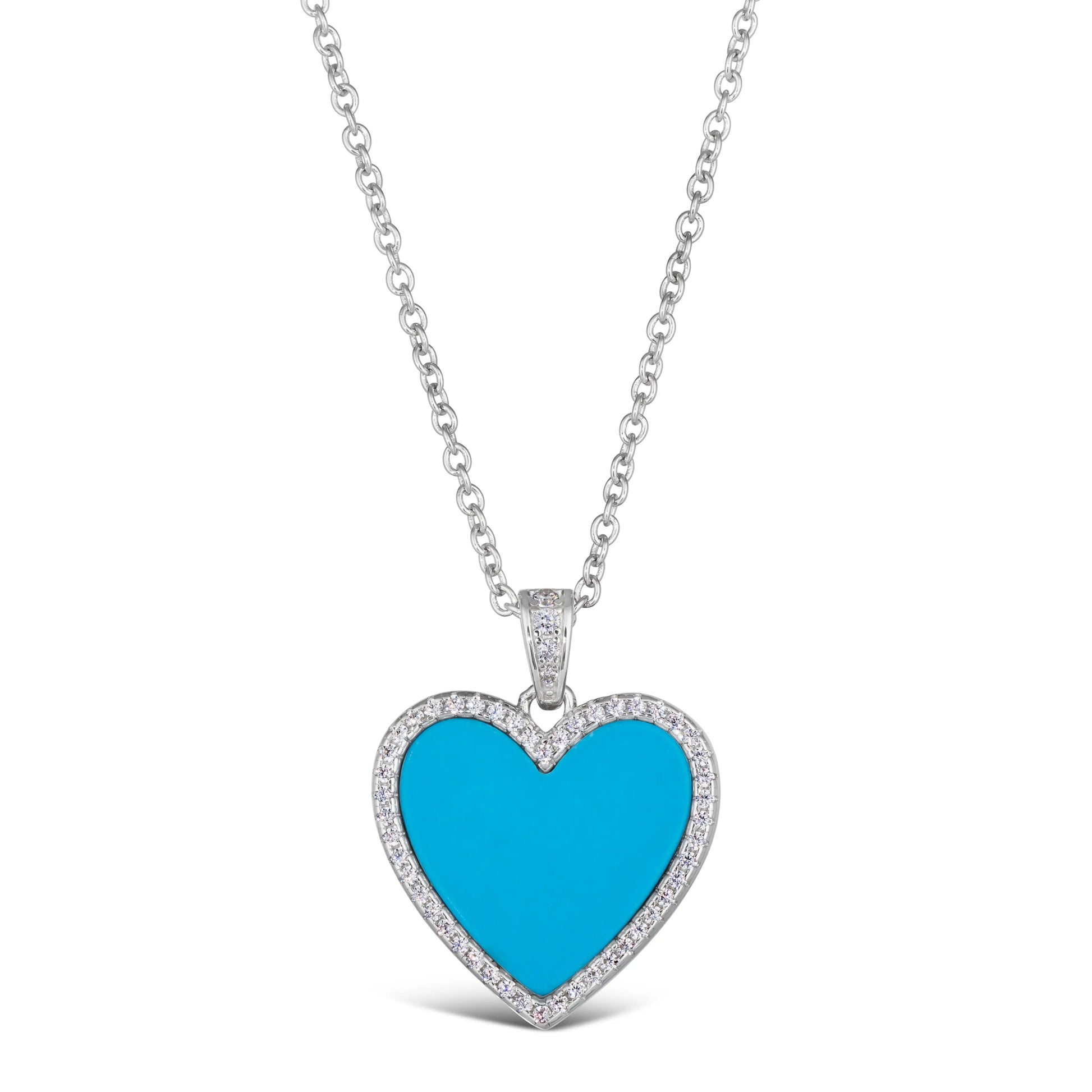 House of Cards 03 Blue Turquoise Necklace - Anna Zuckerman Luxury Necklaces