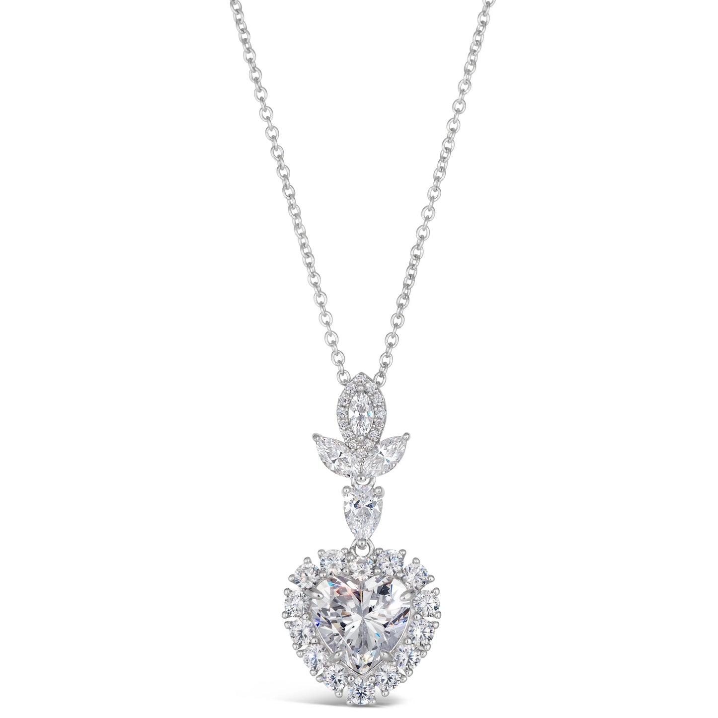 Kate 24 Heart Necklace - Anna Zuckerman Luxury Necklaces