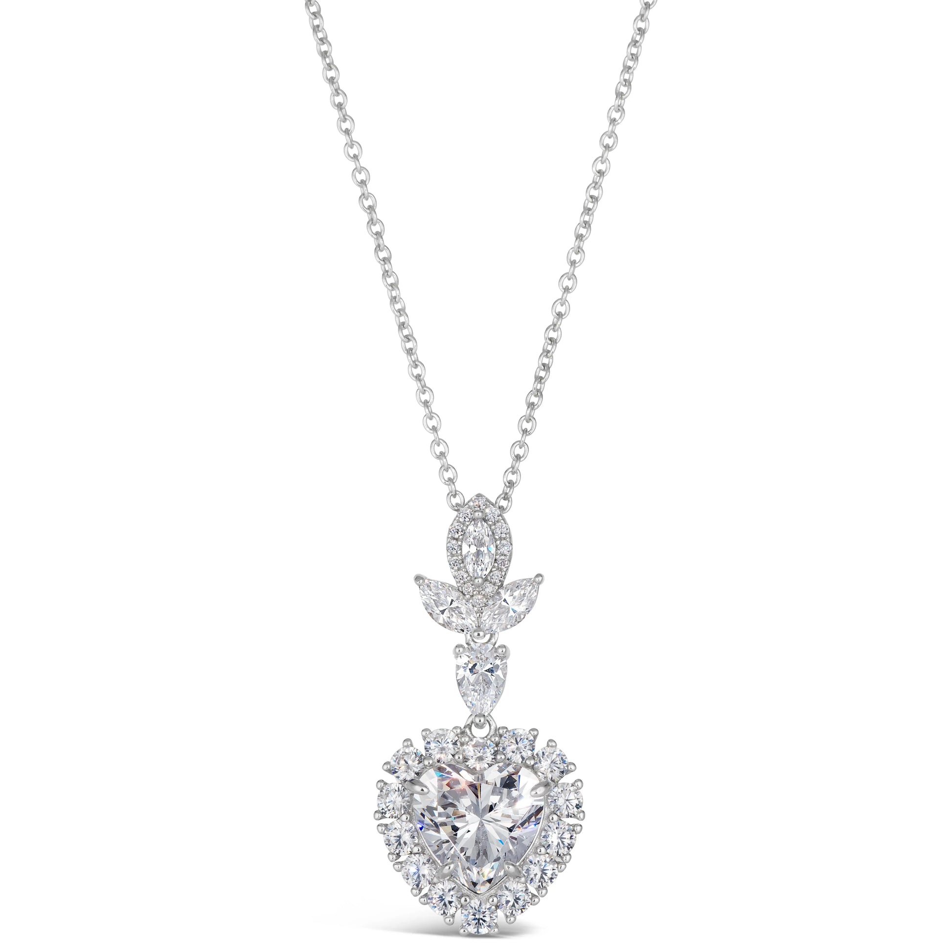 Kate 24 Heart Necklace - Anna Zuckerman Luxury Necklaces