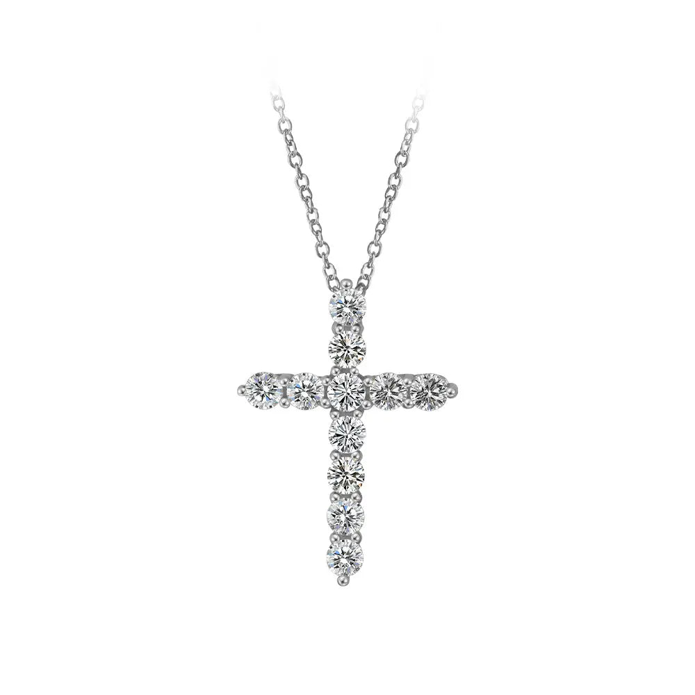 Classic Cross Necklace - Anna Zuckerman