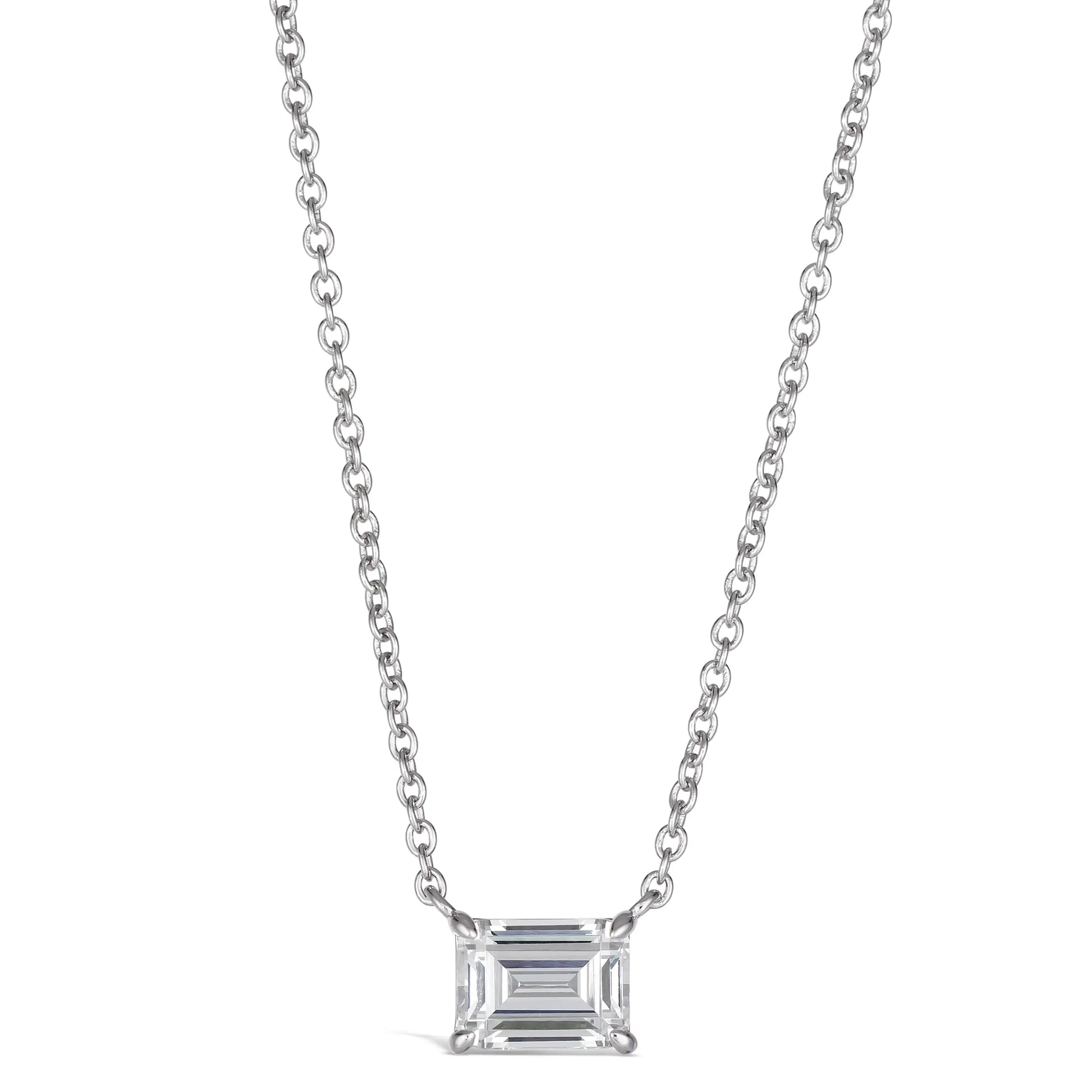 Kate 01 1ct Pendant Necklace - Anna Zuckerman Luxury Necklaces