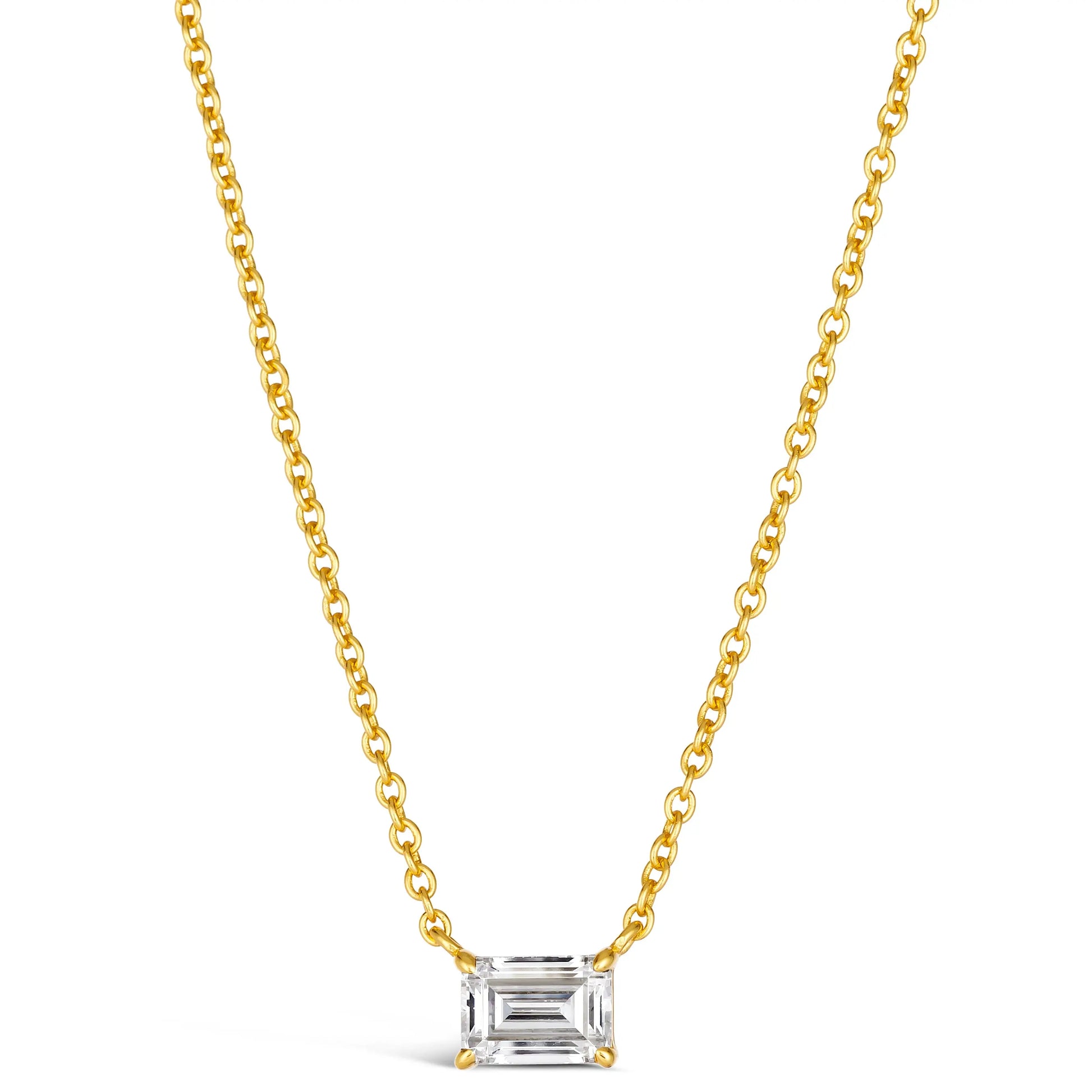 Kate 01 1ct Pendant Necklace - Anna Zuckerman Luxury Necklaces
