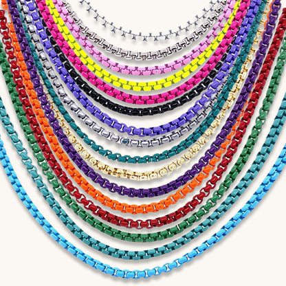 Cruise Enamel Necklace - Anna Zuckerman Luxury Necklaces
