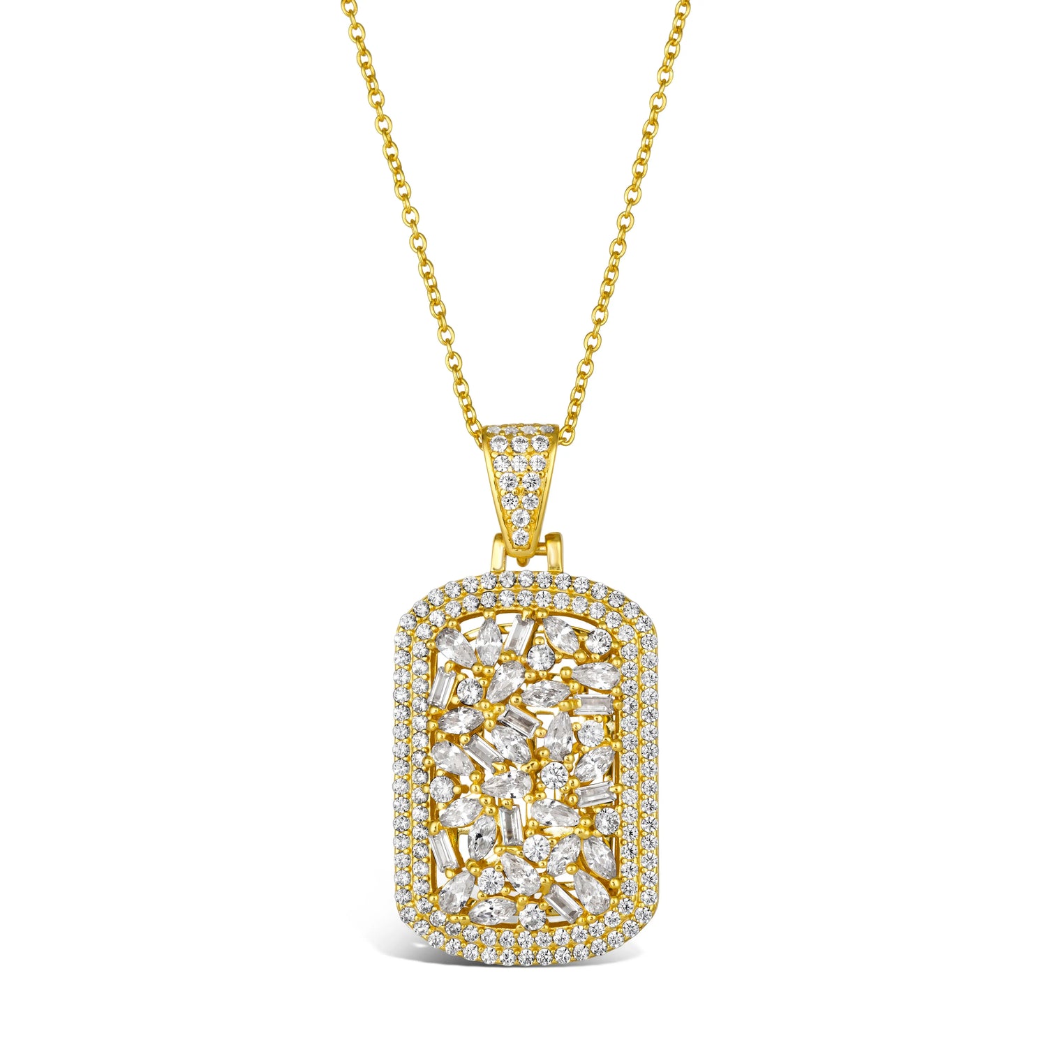 Date Night Tag Necklace - Anna Zuckerman
