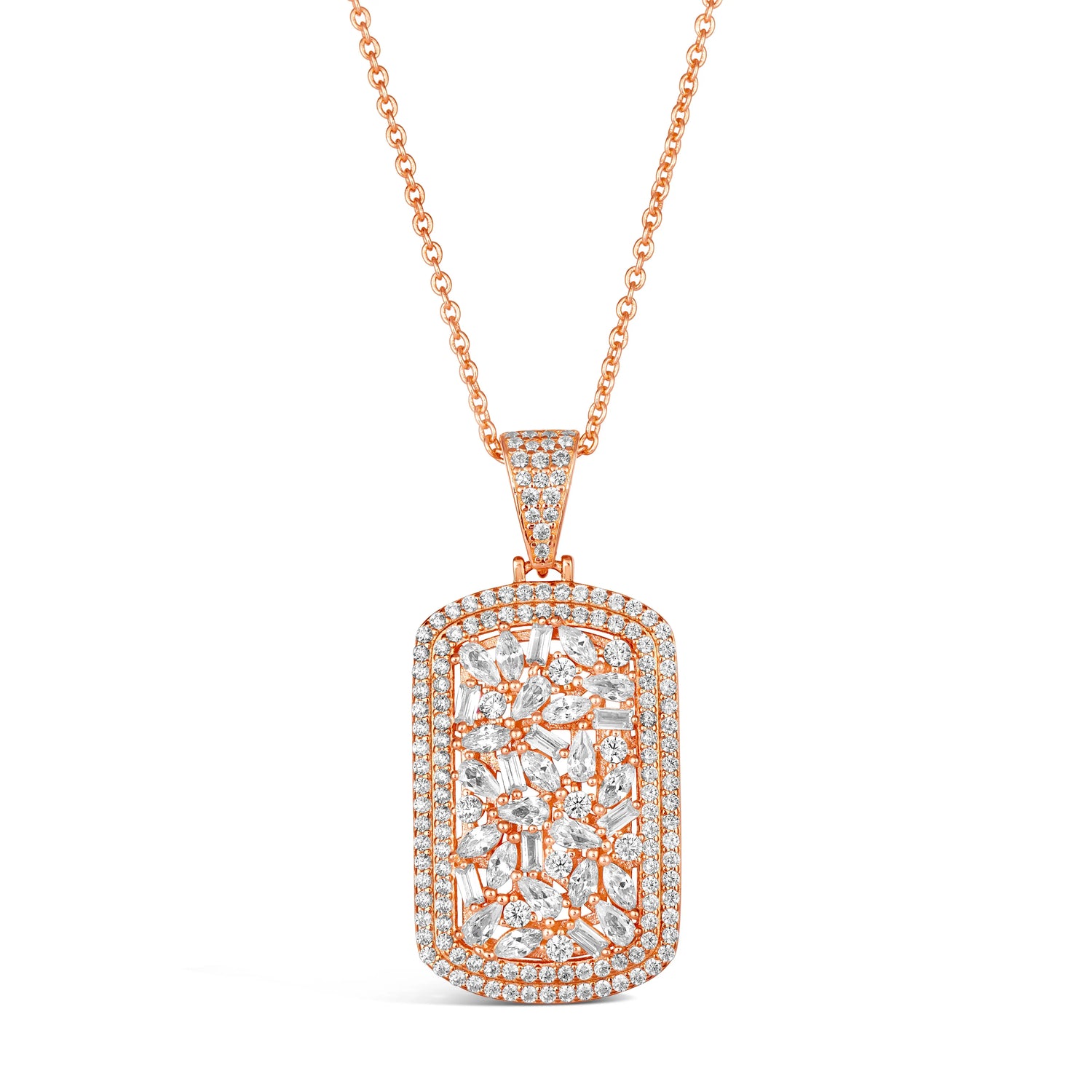 Date Night Tag Necklace - Anna Zuckerman