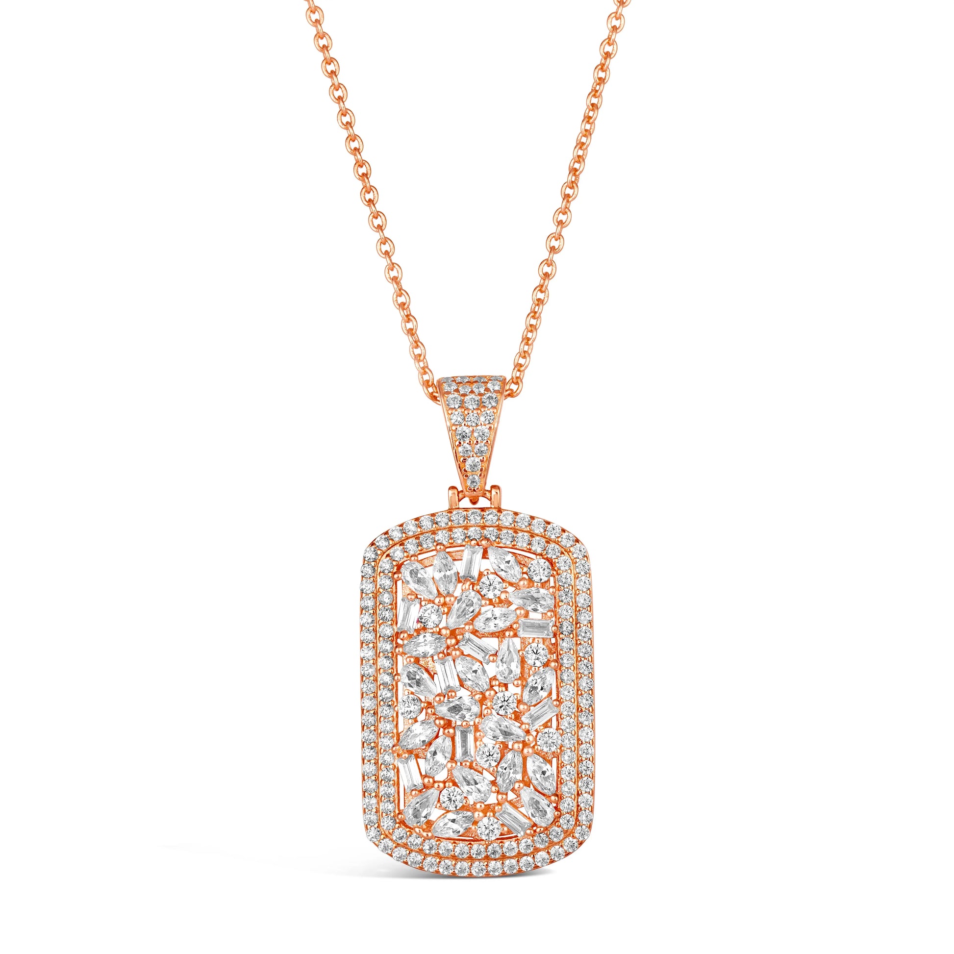 Date Night Tag Necklace - Anna Zuckerman