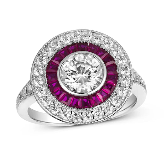 Demi Vintage 1 Carat Diamond Crystalline Ring - Anna Zuckerman Rings