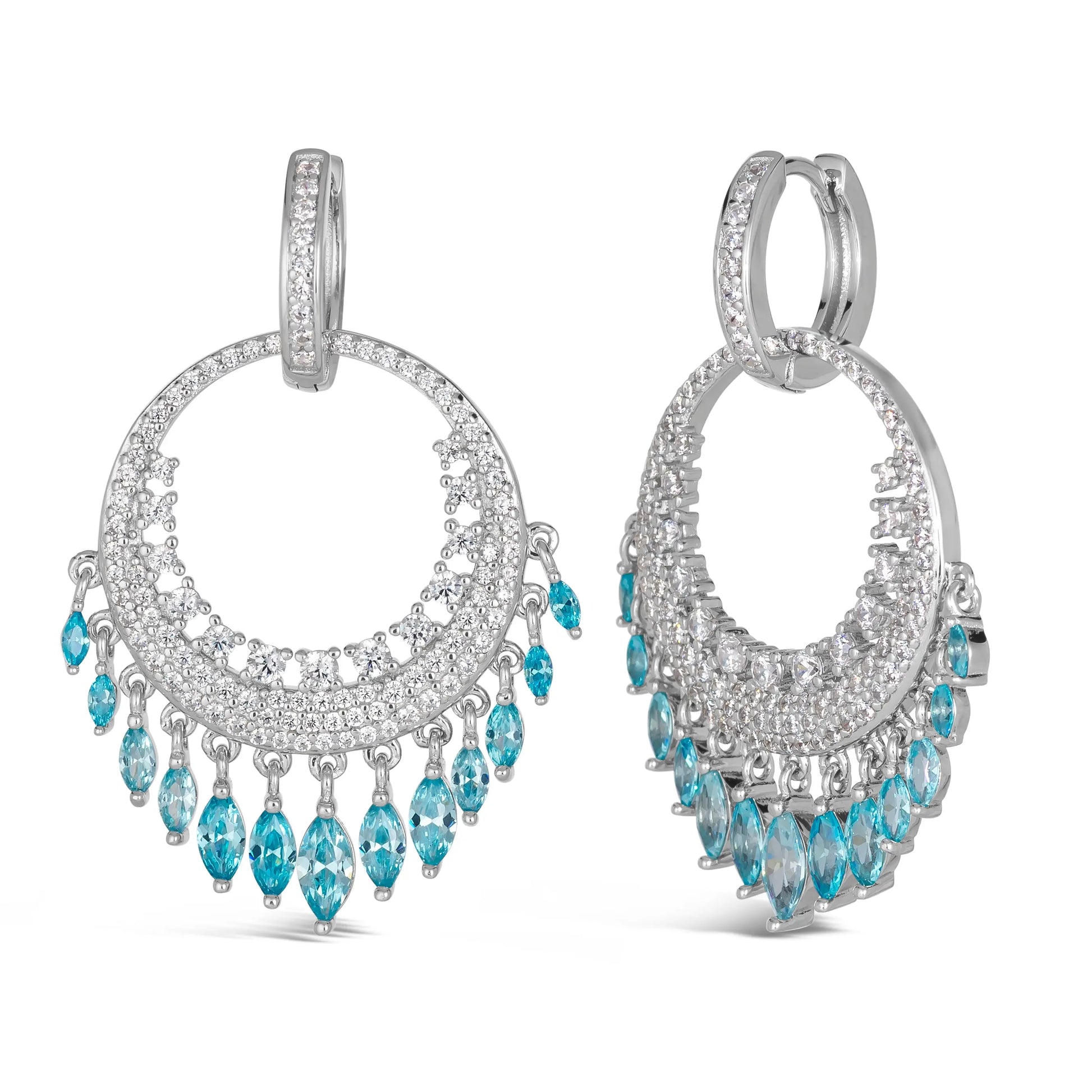 Victoria 12 Earrings - Anna Zuckerman Luxury Earrings