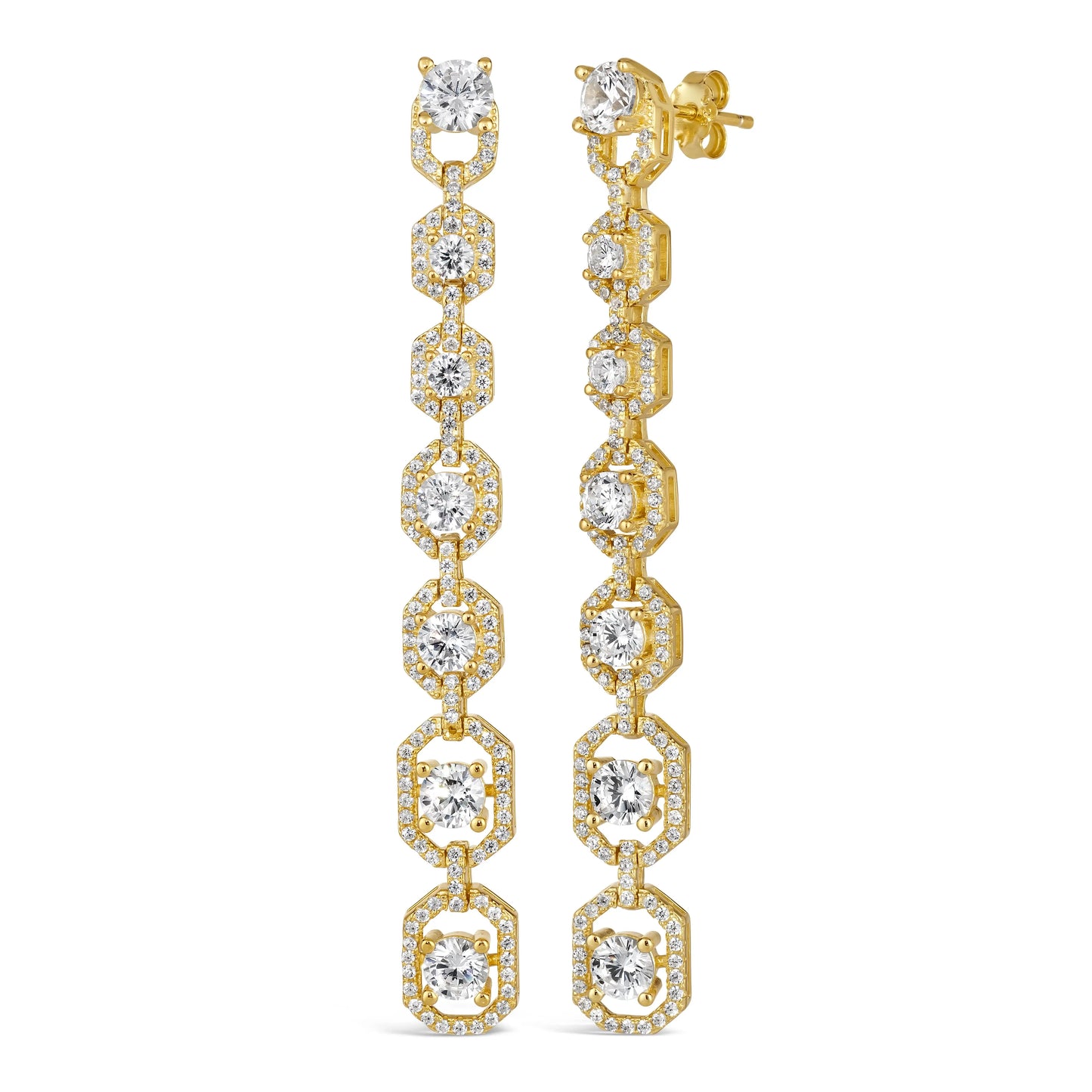 El Camino 4ctw Drop Earrings - Anna Zuckerman
