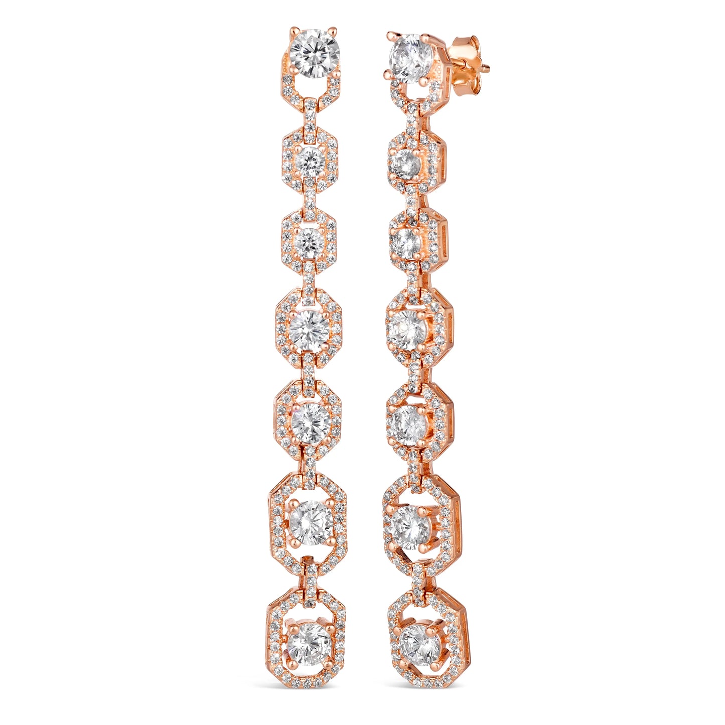 El Camino 4ctw Drop Earrings - Anna Zuckerman
