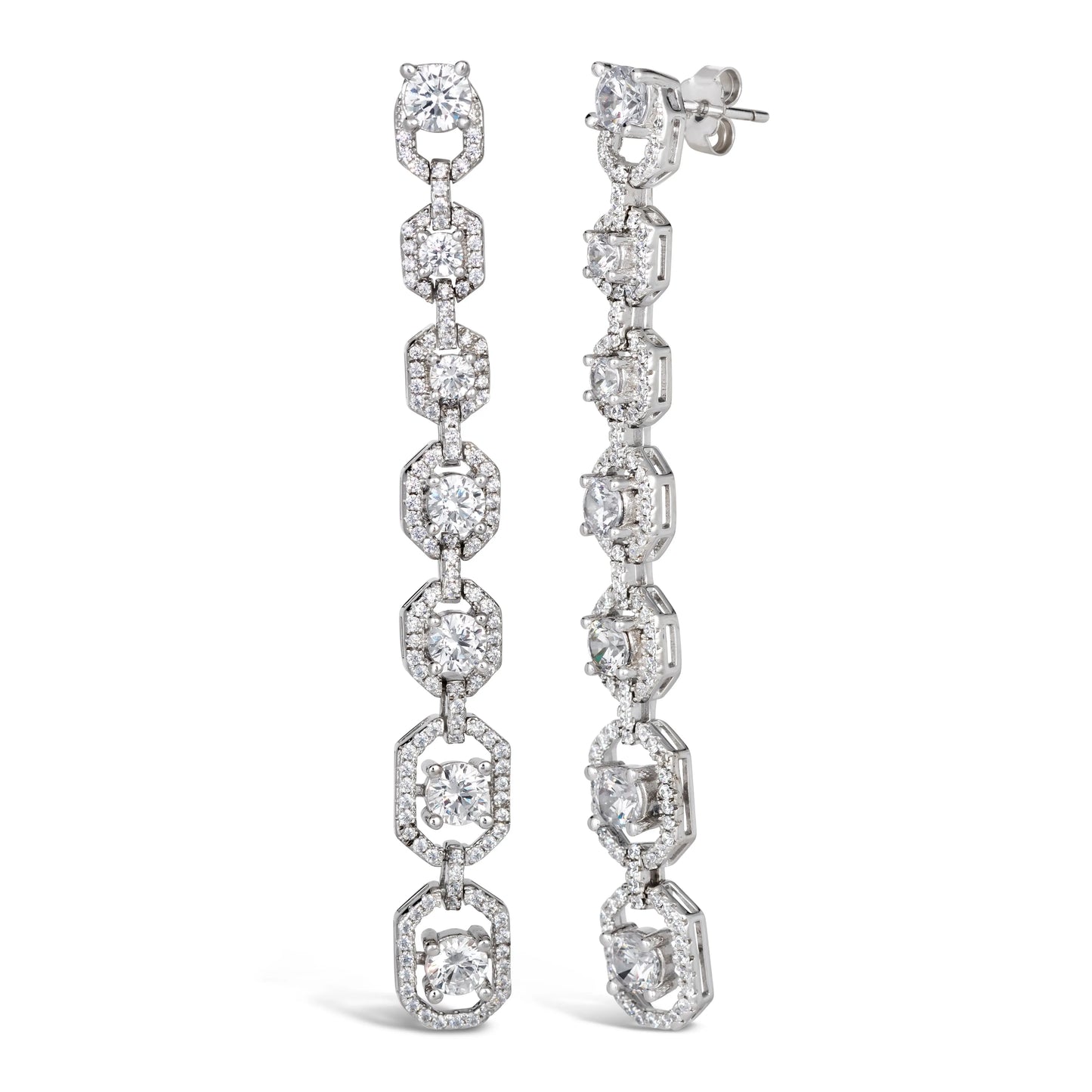 El Camino 4ctw Drop Earrings - Anna Zuckerman