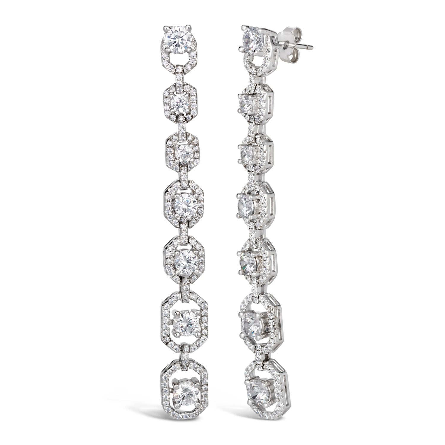 El Camino 4ctw Drop Earrings - Anna Zuckerman