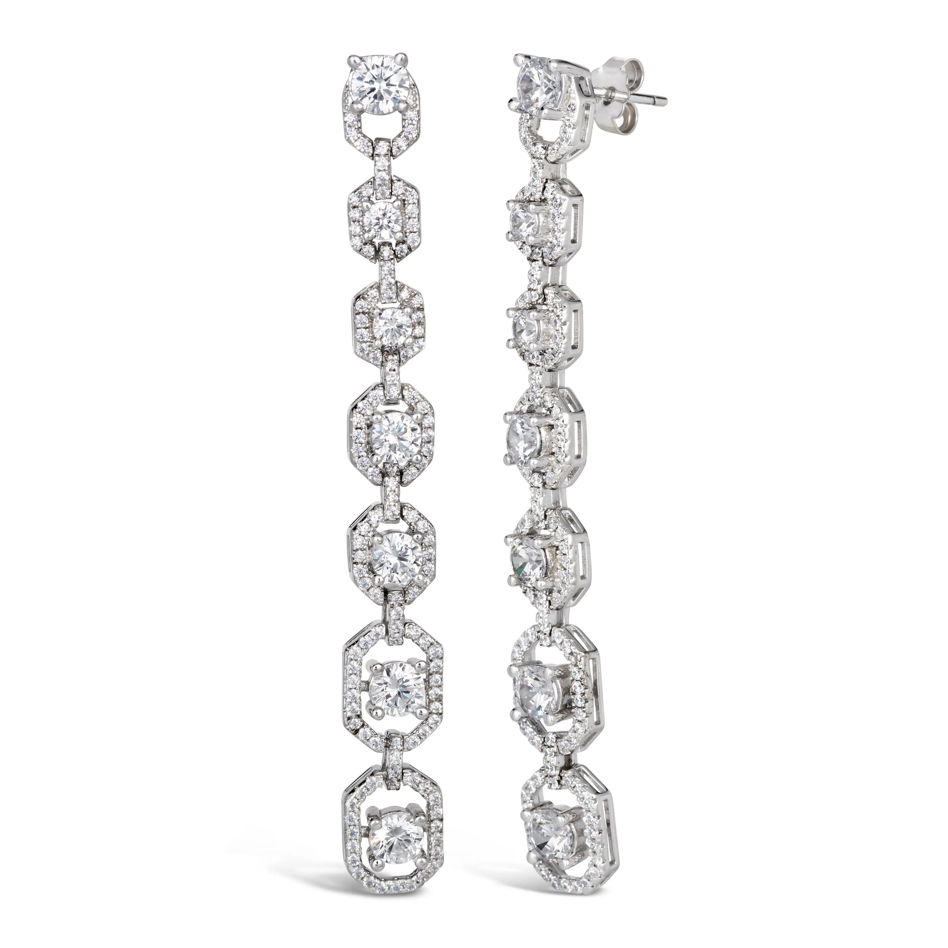 El Camino 4ctw Drop Earrings - Anna Zuckerman