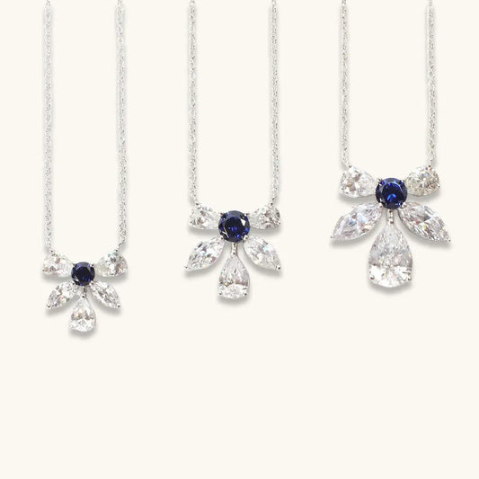 Elizabeth 61 Sapphire Necklace - Anna Zuckerman Luxury Necklaces