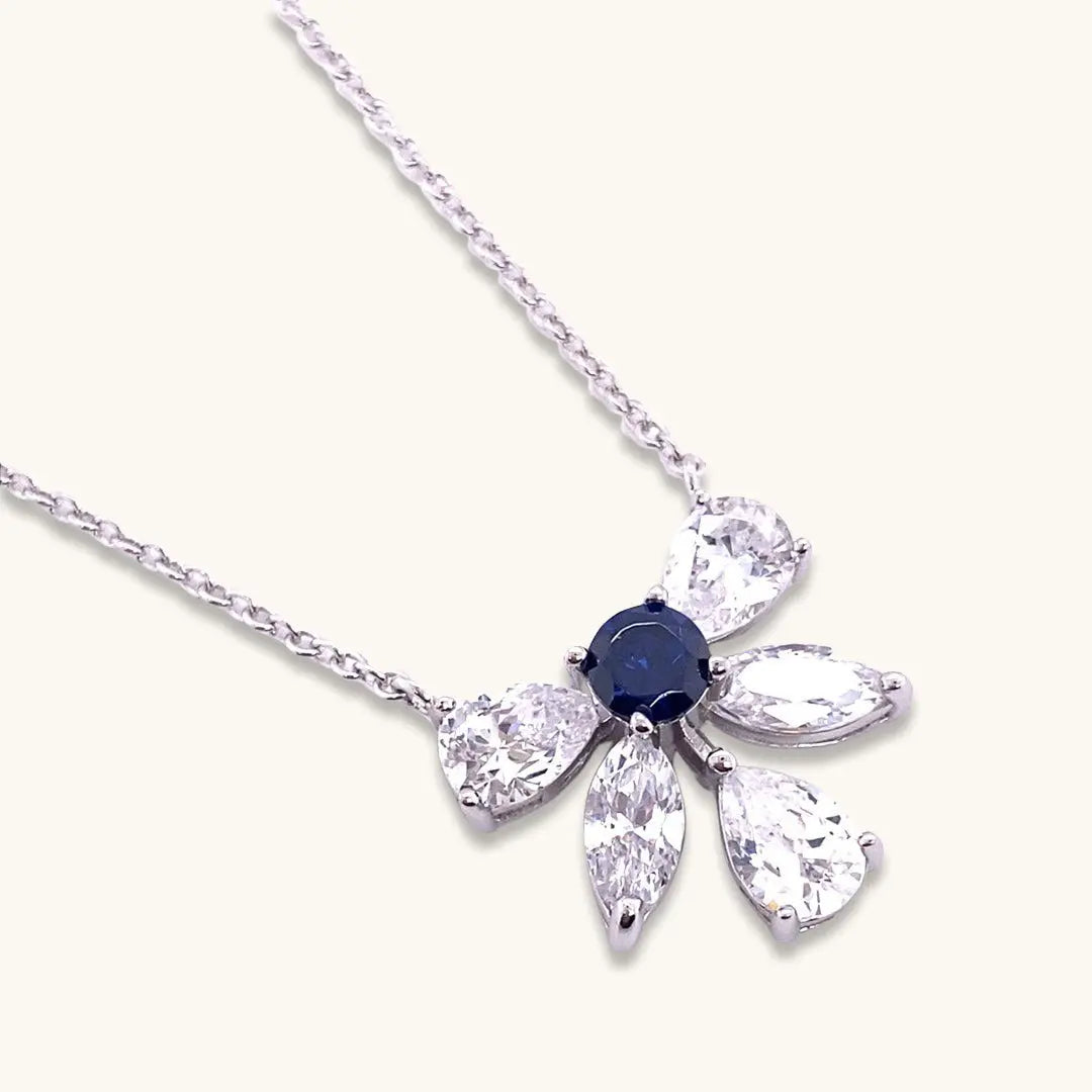 Elizabeth 61 Sapphire Necklace - Anna Zuckerman Luxury Necklaces
