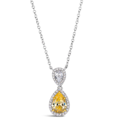 Elizabeth 26 Canary Yellow Necklace - Anna Zuckerman Luxury Necklaces