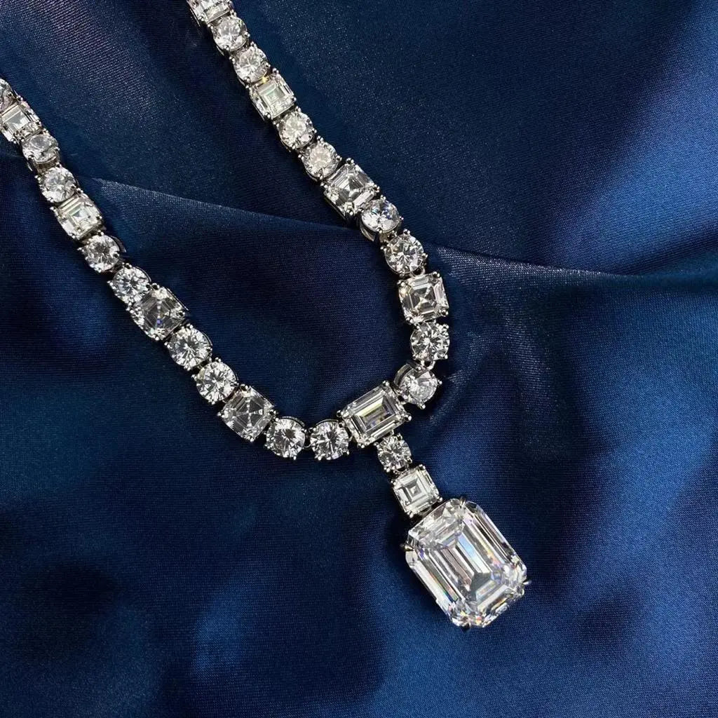 Grace 31 Diamond White Necklace - Anna Zuckerman Luxury Necklaces