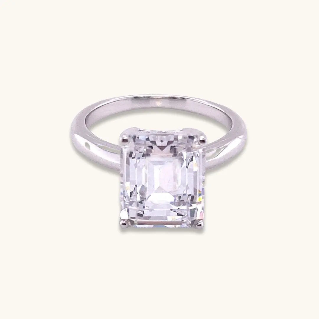 Grace 44 Diamond White 4ct Ring - Anna Zuckerman Luxury Rings