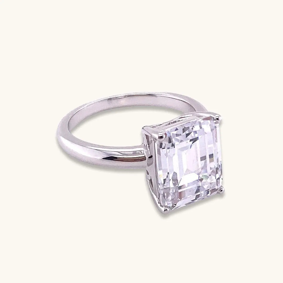 Grace 44 Diamond White 4ct Ring - Anna Zuckerman Luxury Rings