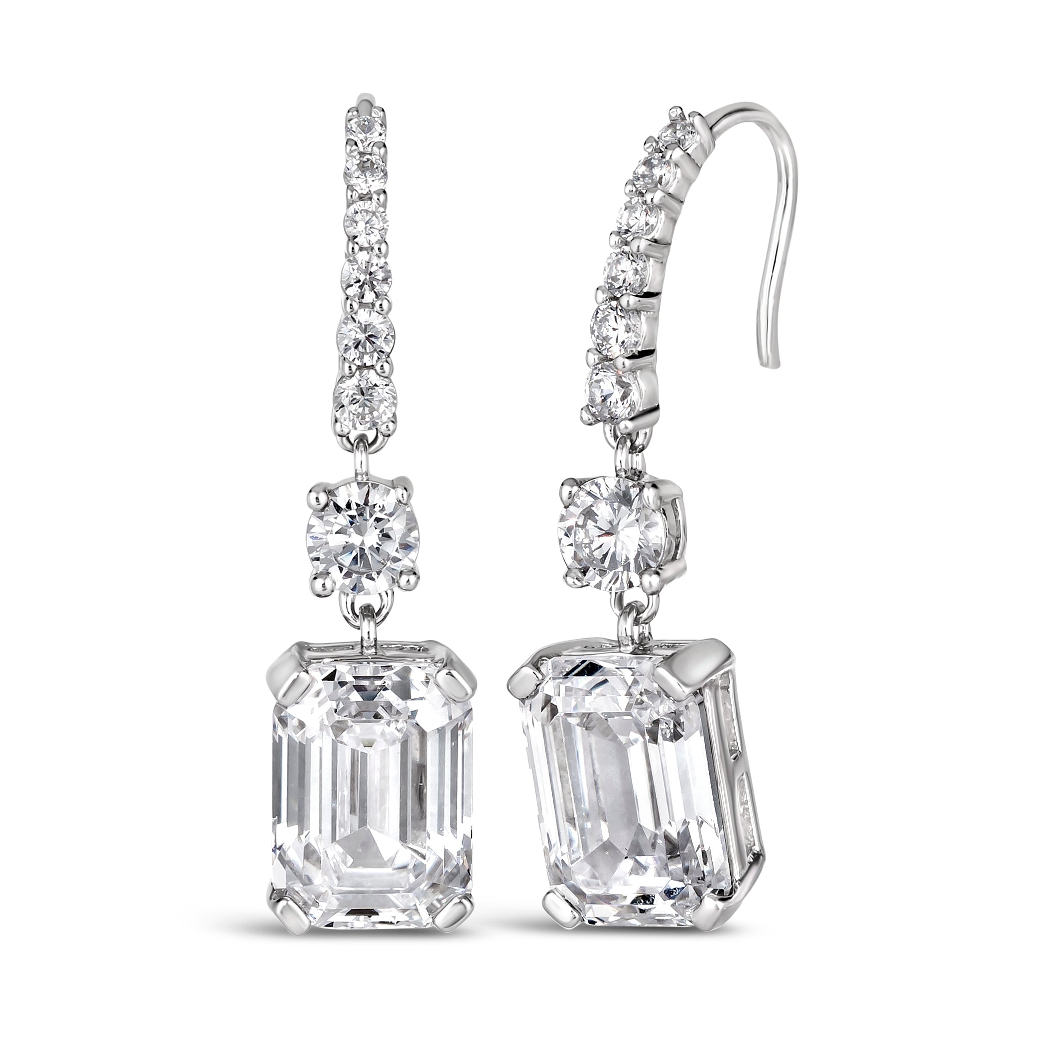 Diamond Drop Earrings — Ouros Jewels