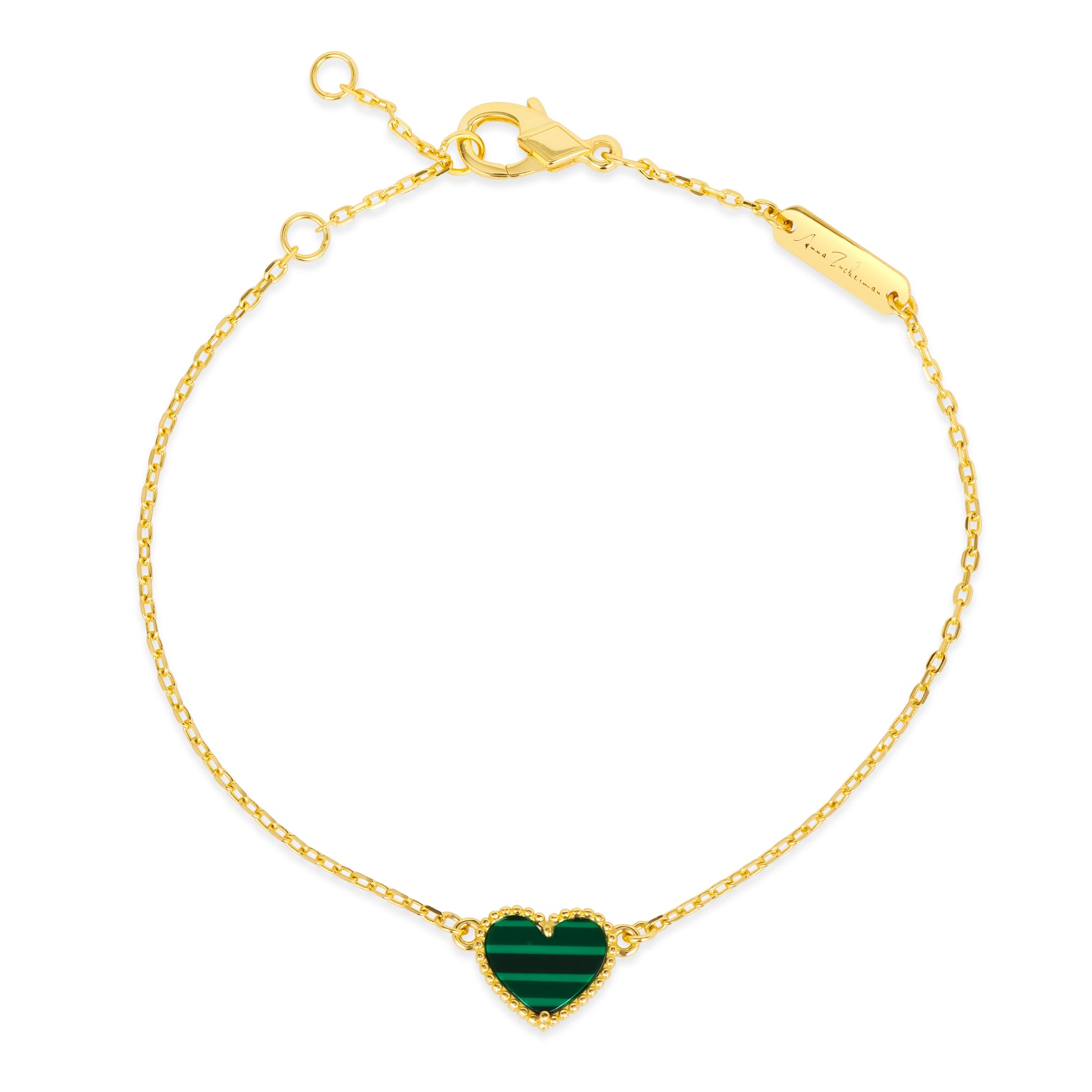 House of Cards 09 Heart Bracelet - Anna Zuckerman Bracelets