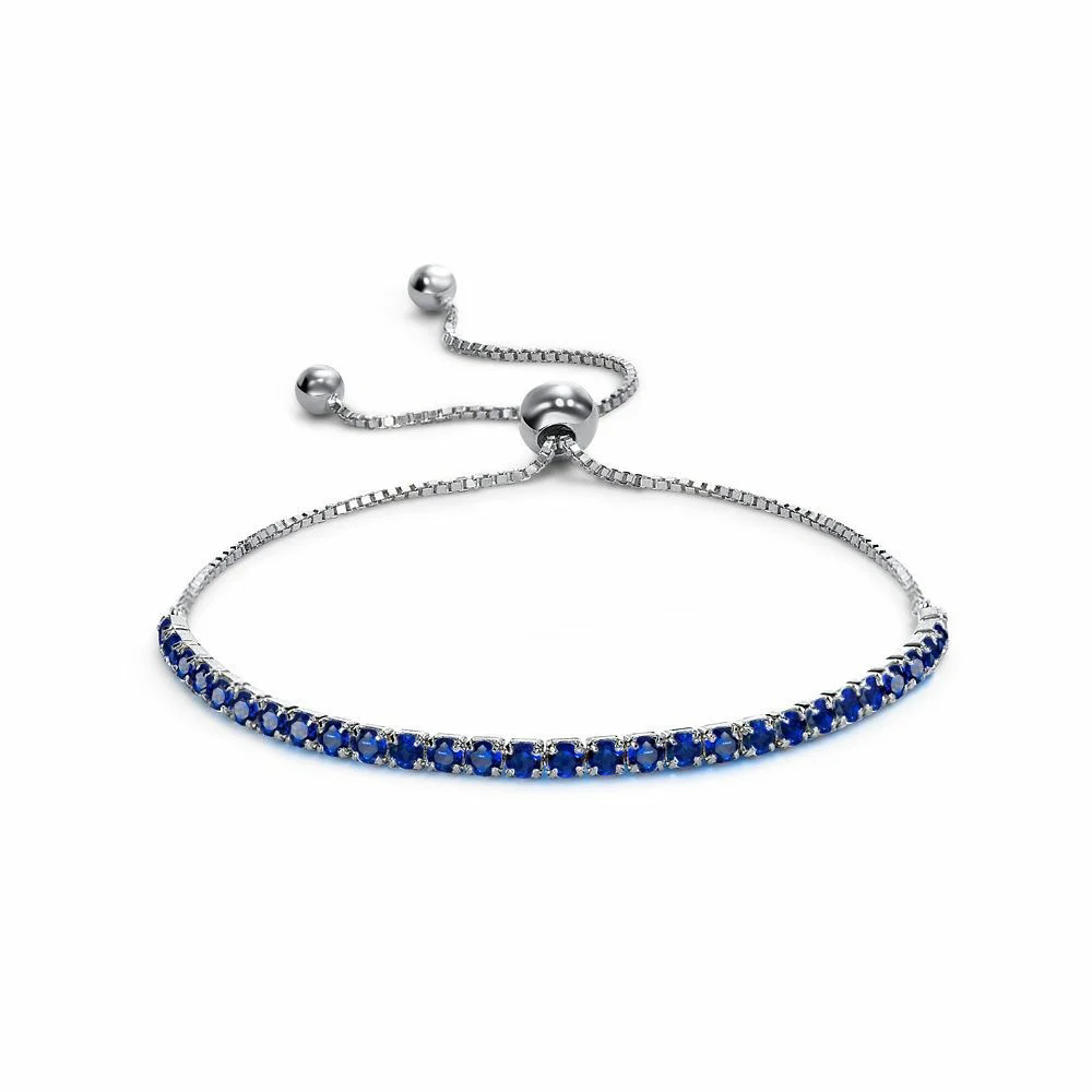 House of Zuckerman 79 Classic Sapphire Blue Bolo Bracelet - Anna Zuckerman Luxury Bracelets