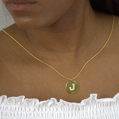 House of Luxury Initial Necklace - Anna Zuckerman Luxury Necklaces