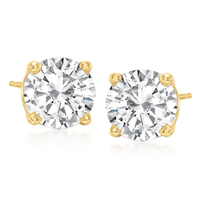 Just Like Diamonds Only Better Studs 2 Carats - Anna Zuckerman