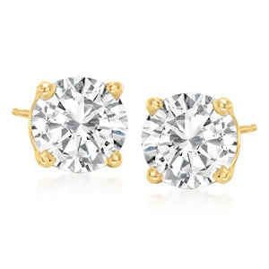 Just Like Diamonds Only Better Studs 2 Carats - Anna Zuckerman