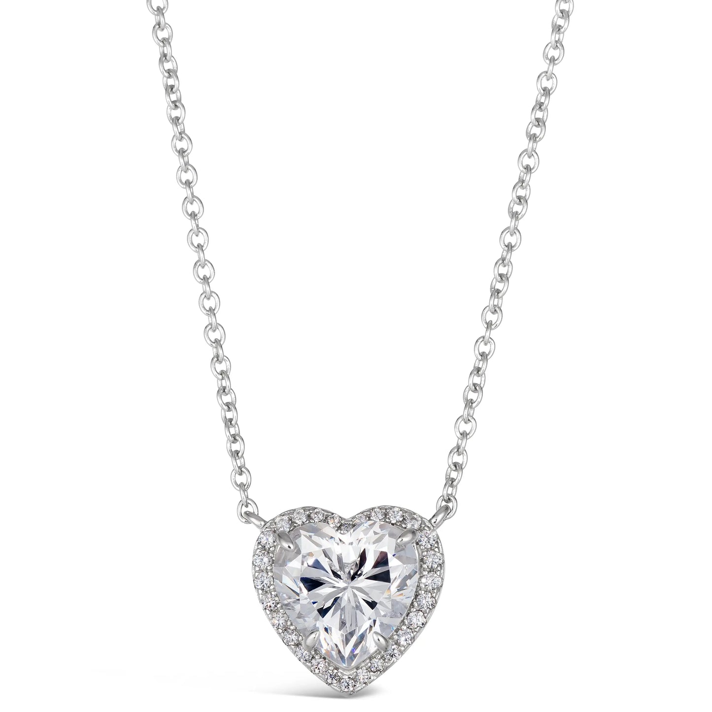 Kate 23 Med Heart Necklace - Anna Zuckerman Luxury Necklaces