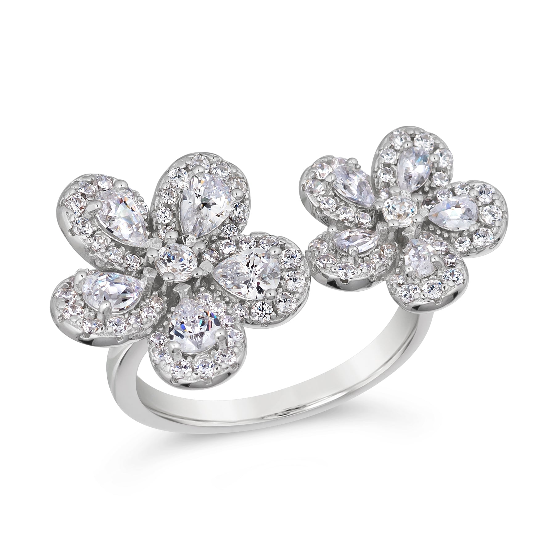 Kate 29 Flower Ring - Anna Zuckerman Luxury Rings