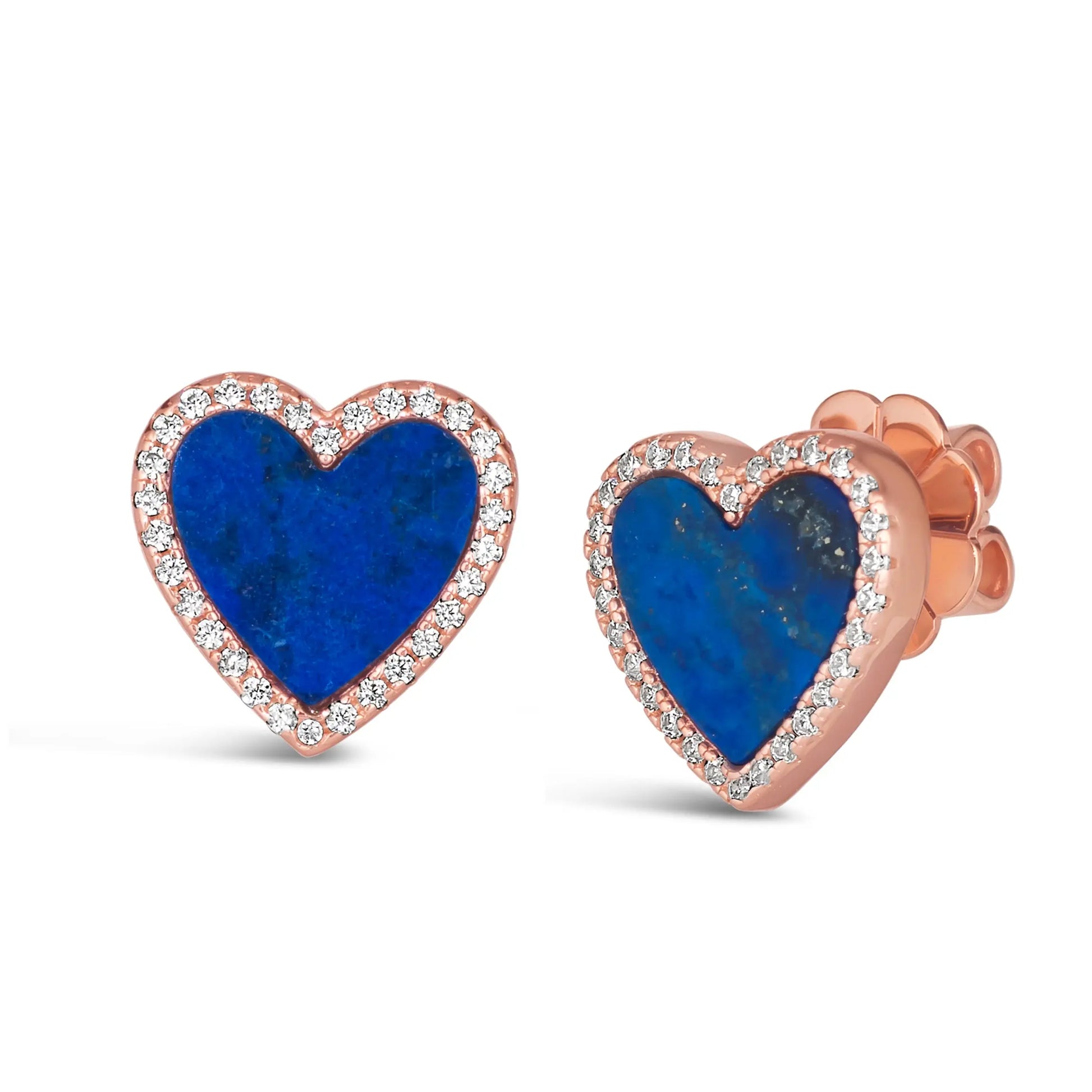 House of Cards 04 Lapis Lazuli Earrings - Anna Zuckerman Luxury Earrings