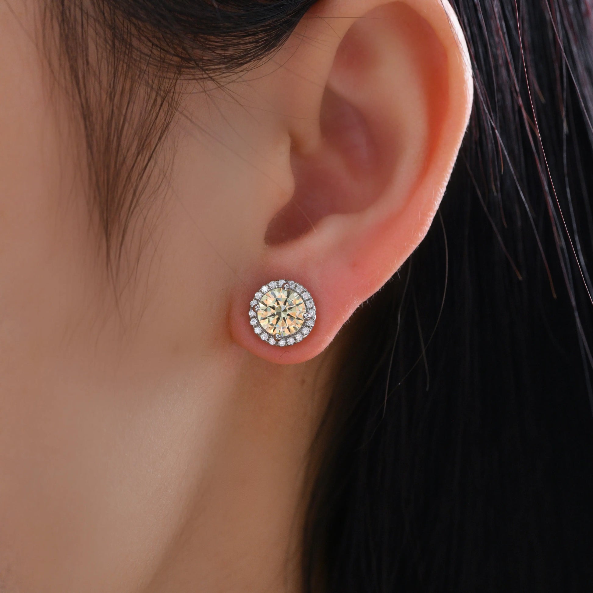 Anastasia 33 Martini Studs - Anna Zuckerman Luxury Earrings
