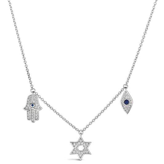 Kate 36 Charm Necklace - Anna Zuckerman Luxury Necklaces