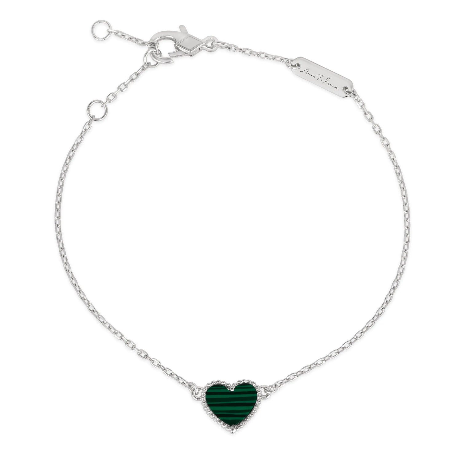 House of Cards 09 Heart Bracelet - Anna Zuckerman Bracelets