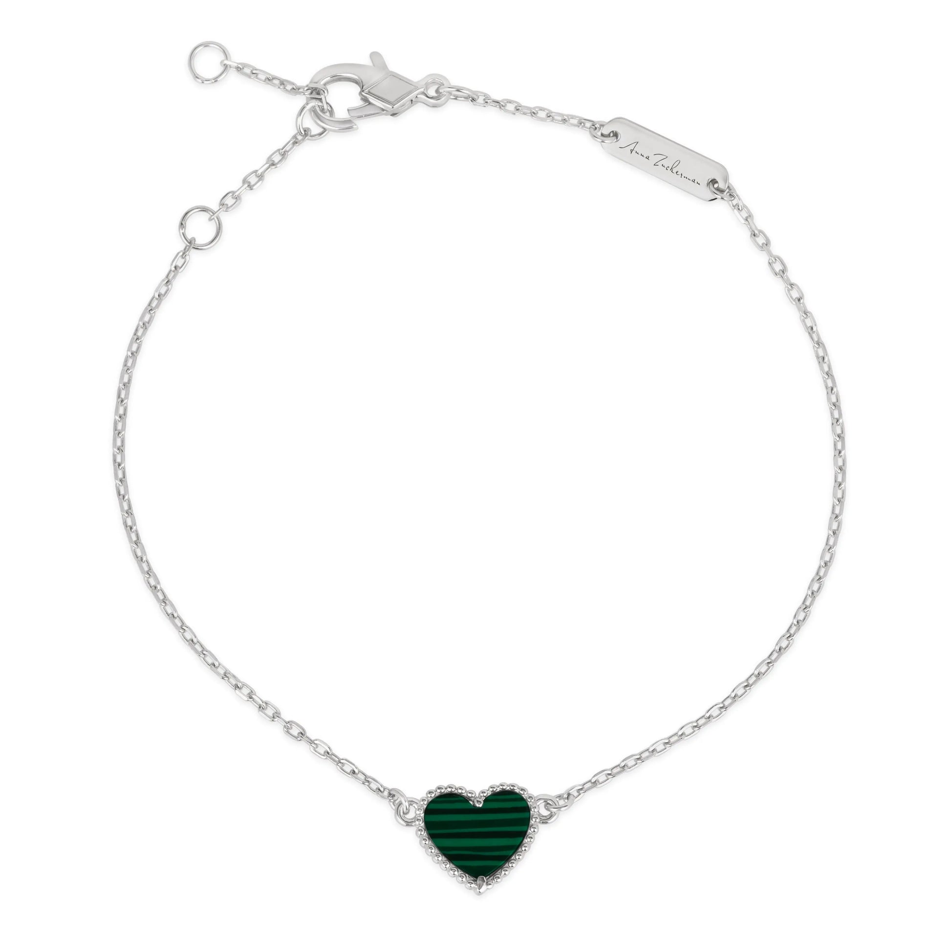 House of Cards 09 Heart Bracelet - Anna Zuckerman Bracelets
