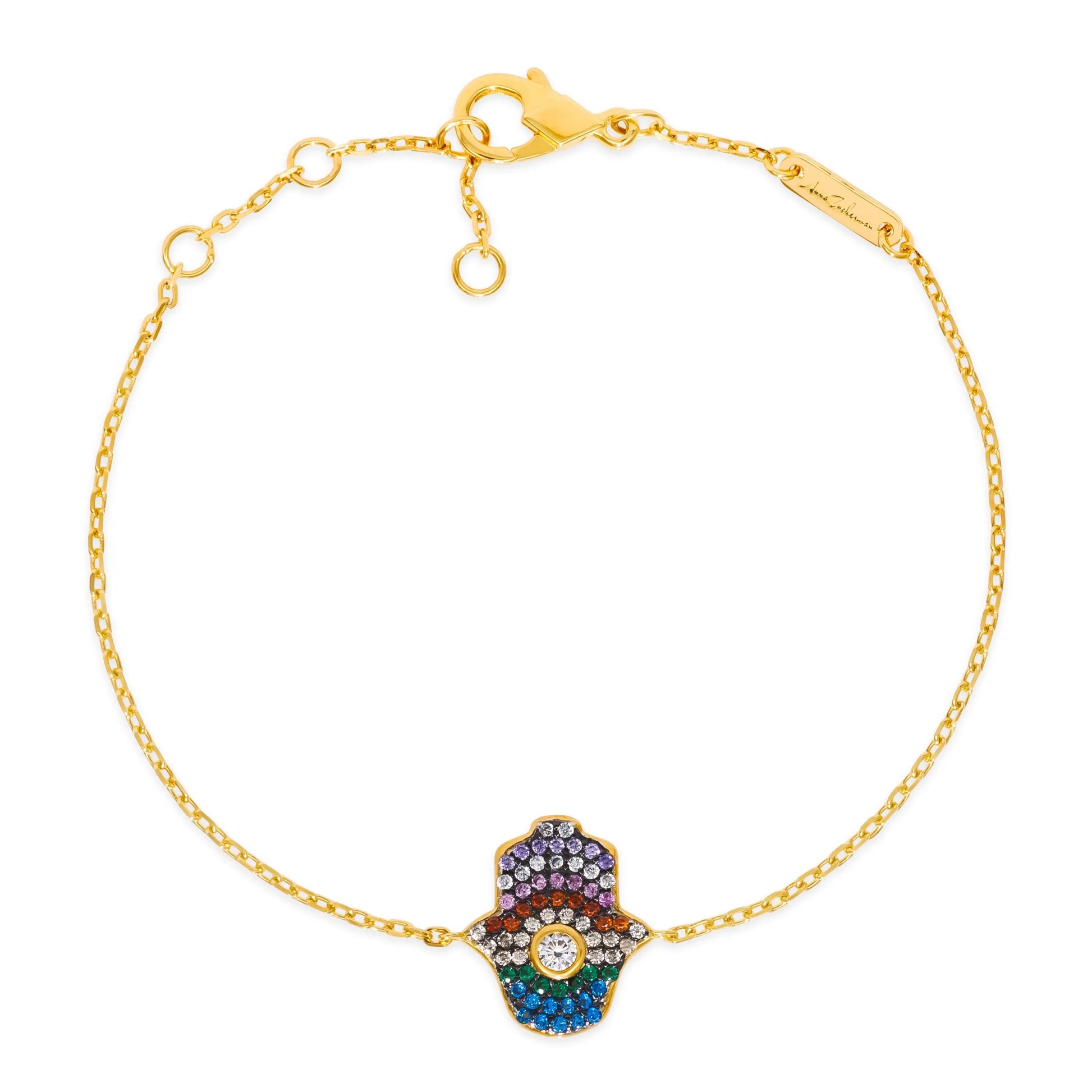 Kate 32 Hamsa Bracelet - Anna Zuckerman Luxury Bracelets