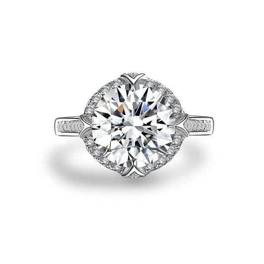 Anastasia 68 Diamond White 3ct Ring - Anna Zuckerman Luxury Rings