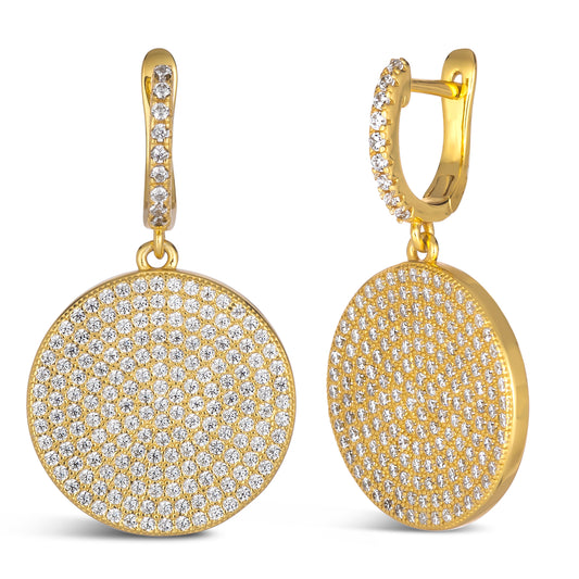 Olivia 09 Earring Diamond White - Anna Zuckerman Luxury Earrings